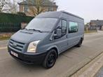 CAMPER-BUS FORD 2.2D 2PERSOONS BJ 2007 CAMPER INGERICHT., Caravans en Kamperen, Mobilhomes, Bedrijf, Diesel, Ford, 4 tot 5 meter