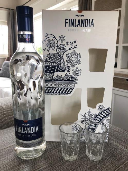 FINLANDIA cadeauset - Vodka of FINLAND, Verzamelen, Wijnen, Nieuw, Overige typen, Ophalen of Verzenden