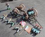 Ensemble de soldats et attelage canon BRITAINS Swoppets, Verzenden, Gebruikt, Groter dan 1:35, Figuur of Figuren