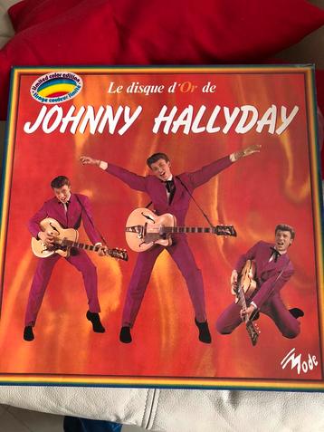 Le disque d’or de Johnny Hallyday 