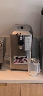 Slagroom machine musane pony, Ophalen