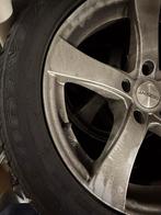Les jantes avec pneus hiver, Auto-onderdelen, Banden en Velgen, Ophalen, Gebruikt, Banden en Velgen, 17 inch