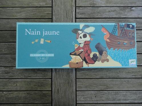 Naine Jaune (Djeco - DJ05207), Hobby en Vrije tijd, Gezelschapsspellen | Bordspellen, Zo goed als nieuw, Een of twee spelers, Drie of vier spelers