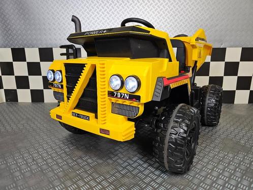 Elektrische Dumper Truck - elektrische kantelbak - met RC, Enfants & Bébés, Jouets | Véhicules en jouets, Neuf, Télécommande, Enlèvement