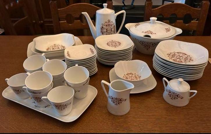 Service de table, Antiquités & Art, Antiquités | Services (vaisselle) complet, Enlèvement