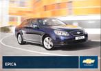 CHEVROLET EPICA 2008, Boeken, Auto's | Folders en Tijdschriften, Ophalen of Verzenden, Zo goed als nieuw, Chevrolet