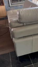 Lederen longchair zetel ligbed, Huis en Inrichting, Ophalen, Gebruikt, Tweepersoons, Modern