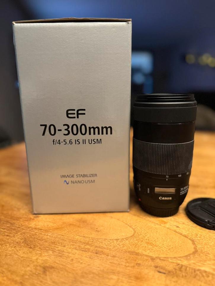 Canon EF 70-300mm IS USM II (perfecte staat), Audio, Tv en Foto, Foto | Lenzen en Objectieven, Zo goed als nieuw, Telelens, Zoom