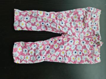 roze broek met bloemen River Woods 6m/68cm beschikbaar voor biedingen