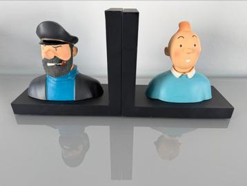 Tintin et Haddock - serre-livres - Leblon Delienne, Collections, Enlèvement ou Envoi, Comme neuf