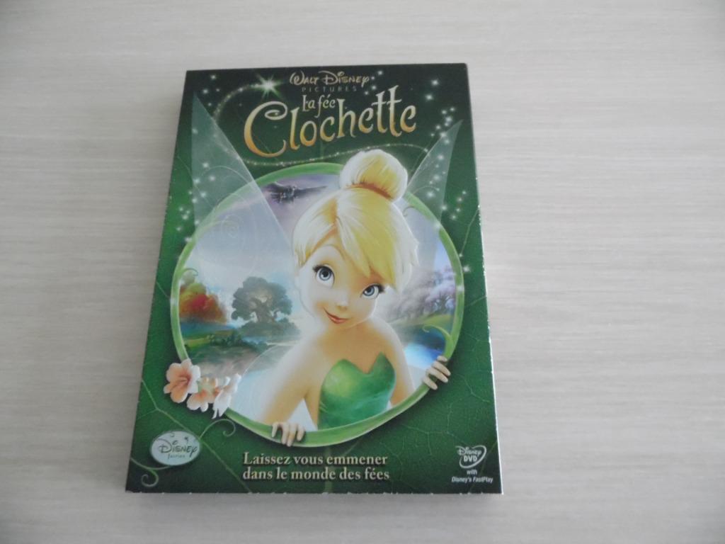 DISNEY TINKER BELL, Cd's en Dvd's, Dvd's | Tekenfilms en Animatie, Zo goed als nieuw, Amerikaans, Tekenfilm, Alle leeftijden, Ophalen of Verzenden