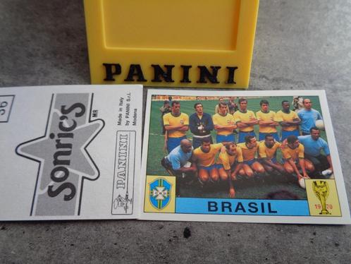 PANINI VOETBAL STICKER WORLD CUP STORY TEAM BRAZIL  PELE, Hobby en Vrije tijd, Stickers en Plaatjes, Sticker, Ophalen of Verzenden