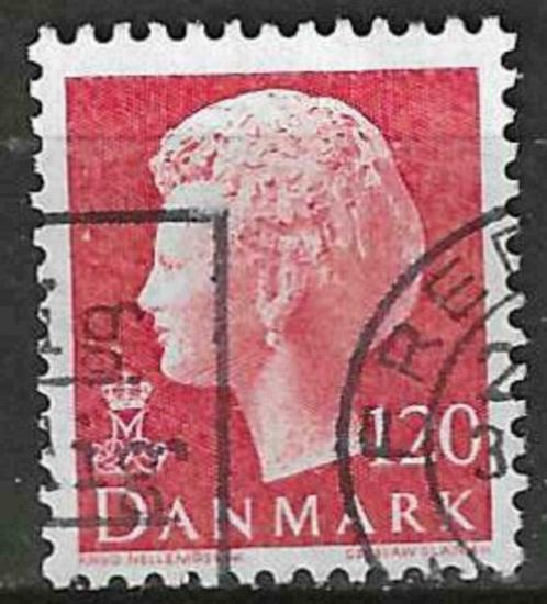 Denemarken 1977 - Yvert 651 - Koningin Margrethe II (ST), Timbres & Monnaies, Timbres | Europe | Scandinavie, Affranchi, Danemark