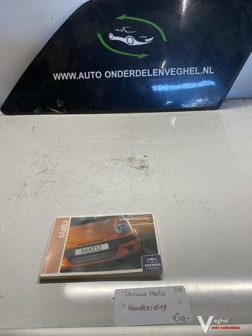 Daewoo Matiz 0.9 3 cilinder 2003   Instructieboekje beschikbaar voor biedingen