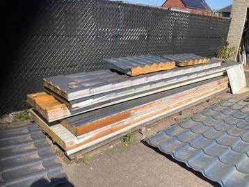 sandwichpanelen + reststukken beschikbaar voor biedingen