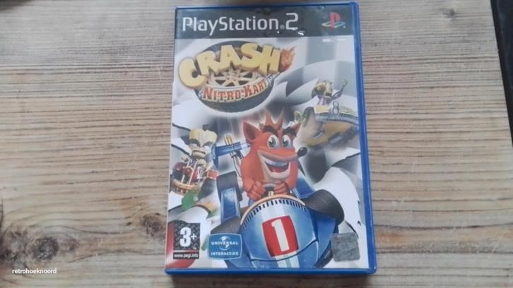 Crash Nitro Kart - Playstation 2, Games en Spelcomputers, Games | Sony PlayStation 2, Zo goed als nieuw, Verzenden