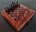 Jeu d'échecs vintage en bois., Enlèvement ou Envoi