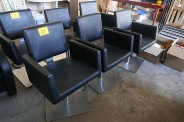 6 kappersstoelen te koop! beschikbaar voor biedingen
