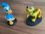 Pluto & Donald Duck beelden - Disney, Ophalen of Verzenden, Donald Duck, Zo goed als nieuw, Beeldje of Figuurtje