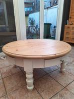 Ronde landelijke salontafel, Huis en Inrichting, Tafels | Salontafels, Ophalen