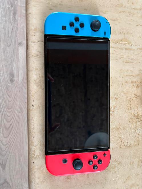 nintendo switch OLED, Games en Spelcomputers, Spelcomputers | Nintendo Switch, Zo goed als nieuw, Switch OLED, Ophalen of Verzenden