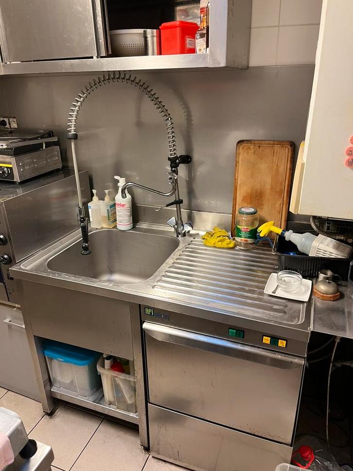 Spoelbak met sproeikraan, Articles professionnels, Horeca | Équipement de cuisine, Enlèvement