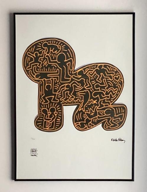 Keith Haring: lithografie op groot formaat. Nieuwstaat, Antiek en Kunst, Kunst | Litho's en Zeefdrukken