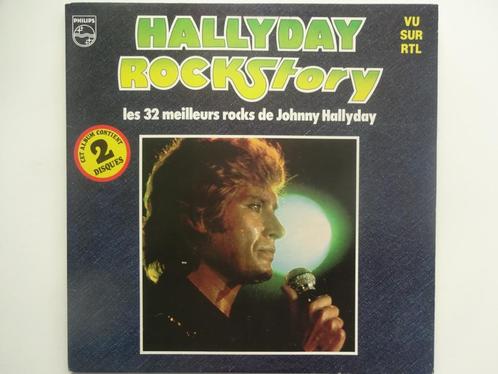 Johnny Hallyday - Hallyday Rockstory (1975 - Dubbel Lp), Cd's en Dvd's, Vinyl | Rock, Ophalen of Verzenden