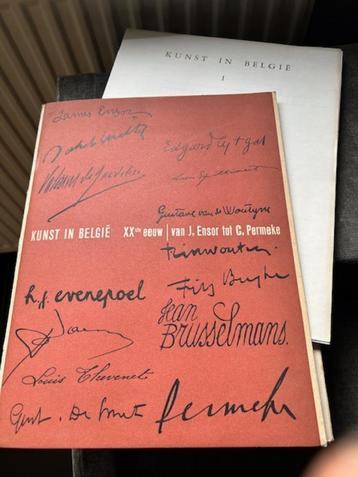 Kunst in België I: XXste eeuw, James Ensor - Constant vintag beschikbaar voor biedingen