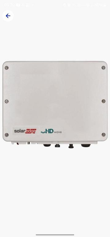 Omvormer Solar Edge 3000W HD-Wave  (1PH) + 12 optimizers, Doe-het-zelf en Bouw, Ophalen of Verzenden, Zo goed als nieuw, Paneel