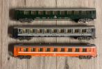 3 wagons SNCB / NMBS voyageurs Jouef HO, Hobby & Loisirs créatifs, Enlèvement ou Envoi, Comme neuf, Jouef