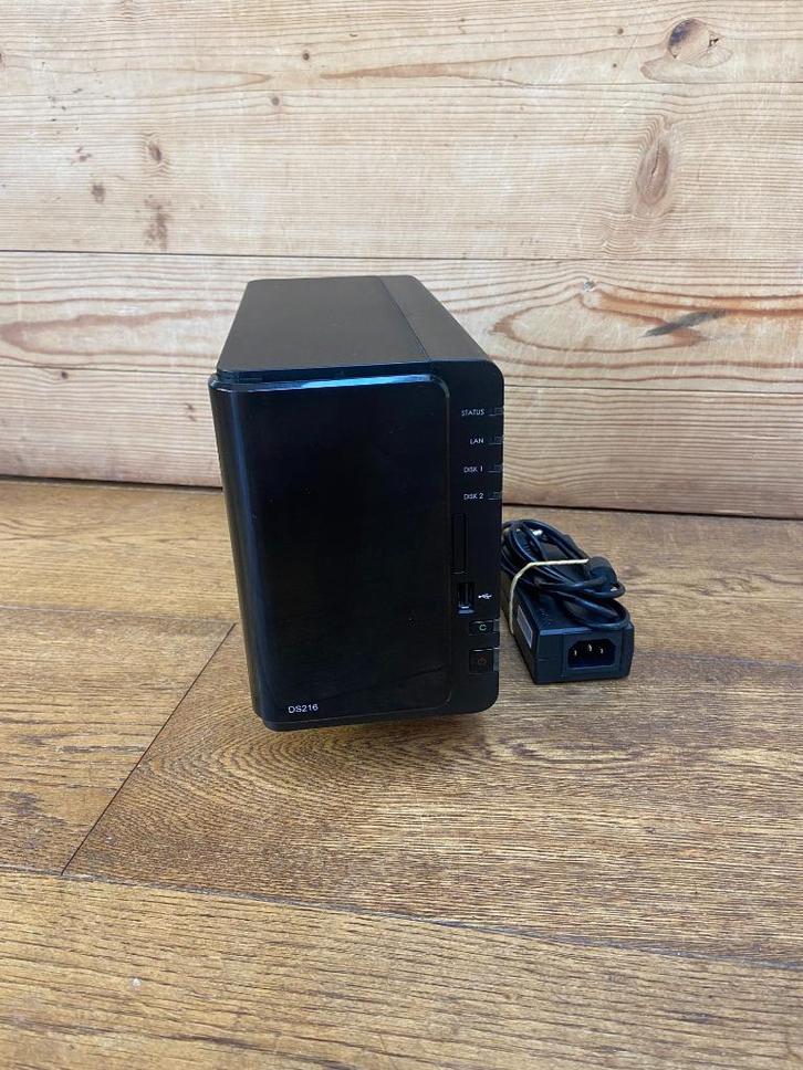Synology DS216 NAS + 2 x 2tb HDD, Computers en Software, Harde schijven, Zo goed als nieuw, Desktop, HDD, SATA, Ophalen of Verzenden
