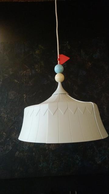 circustentlamp TROLLBO (ikea) kinderkamer hanglamp