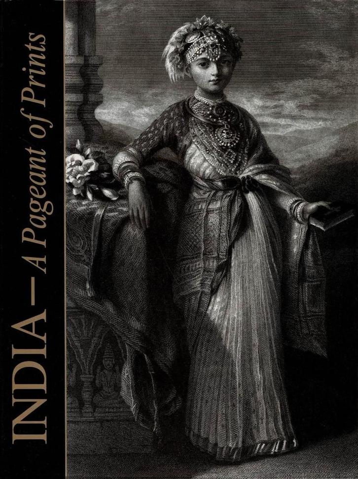 India / A Pageant of Prints - Pheroza Godrej - 2006, Boeken, Kunst en Cultuur | Beeldend, Gelezen, Ophalen of Verzenden