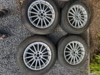 Set velgen en banden voor Jaguar F Pace, Auto-onderdelen, Ophalen, 18 inch, Gebruikt, Winterbanden