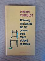 Monoloog D Verhulst, Ophalen of Verzenden, Zo goed als nieuw