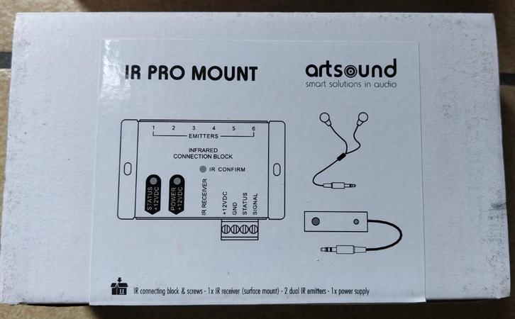 ARTSOUND IR PRO MOUNT - IR kit - nieuw, Audio, Tv en Foto, Televisie-accessoires, Nieuw, Ophalen
