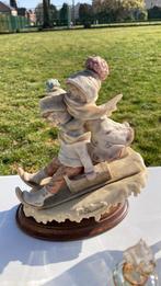 Beeld sneeuwpret, Antiek en Kunst, Curiosa en Brocante, Ophalen