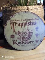 Tôle Trappiste de Rochefort, Collections, Comme neuf, Plaque émaillée, Enlèvement ou Envoi