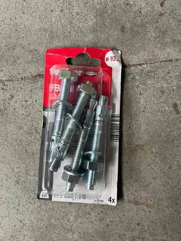 Fischer metalen snelbouwanker FBN II 10/10 4st. beschikbaar voor biedingen