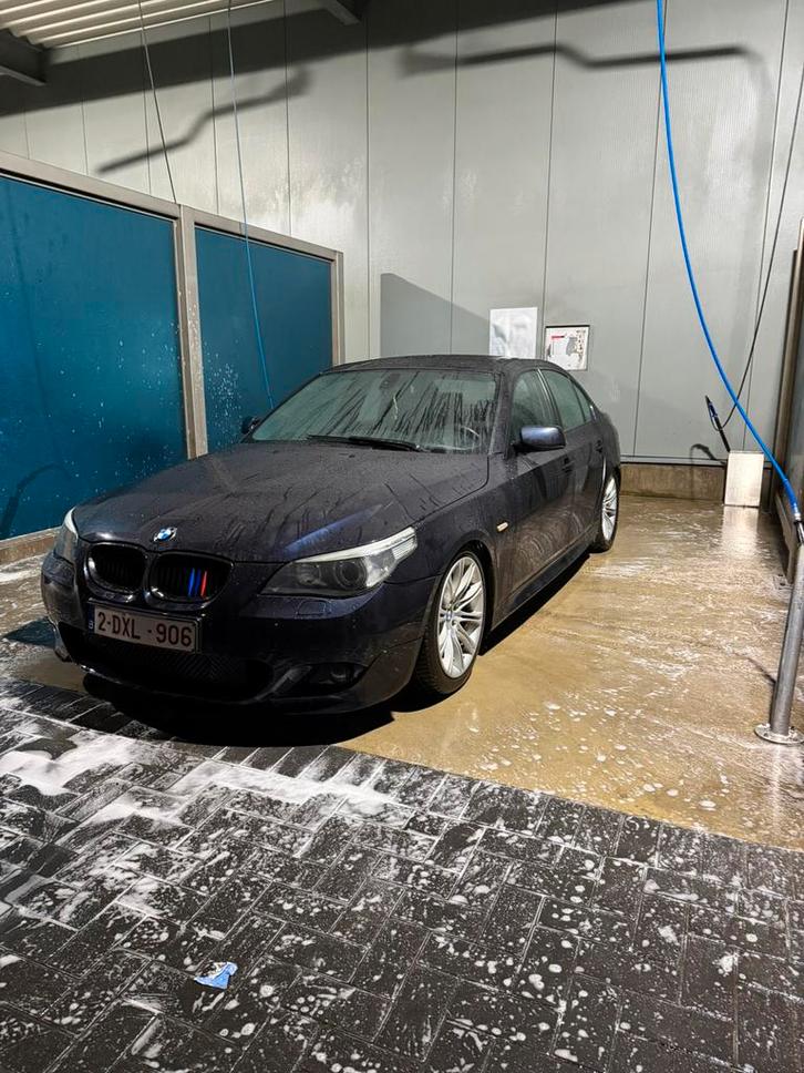 Bmw e60 530i, Auto's, BMW, Bedrijf, 5 Reeks, Benzine, Break, 4 deurs, Automaat, Blauw, Zwart, Achterwielaandrijving, Ophalen