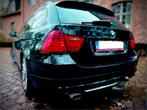 ***Bmw 318d e91 zwart met panoramisch dak***, Auto's, Euro 5, Achterwielaandrijving, Zwart, Zwart