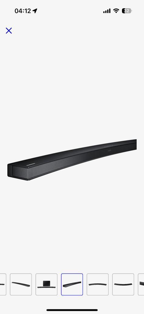 Samsung Curved Soundbar ZONDER subwoofer!, Audio, Tv en Foto, Soundbars, Zo goed als nieuw, Bluetooth, Ophalen