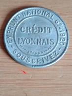 CREDIT LYONNAIS 5 Centimes 1920 Frankrijk - Jeton de Commerc, Ophalen of Verzenden, Frankrijk, Losse munt