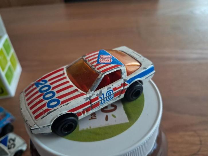 Majorette Chevrolet Corvette Zwart & Wit Corvette, Hobby en Vrije tijd, Modelauto's | 1:87, Gebruikt, Auto, Majorette, Ophalen of Verzenden