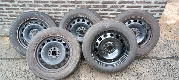 Stalen velg SKODA - VW - AUDI - SEAT 16 inch, Autos : Divers, Enjoliveurs, Enlèvement