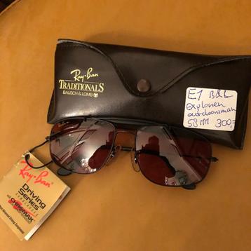 Vintage B&L Ray-Ban Explorer outdoorsman Driver zonnebril E1 beschikbaar voor biedingen