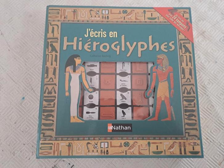 J’écris en hiéroglyphes., Hobby & Loisirs créatifs, Jeux de société | Jeux de plateau, Comme neuf, Enlèvement ou Envoi