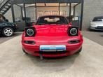 Mazda MX5 1.6I NA, oldtimer, met keuring en garantie, Autos, Rouge, Achat, Entreprise, Boîte manuelle