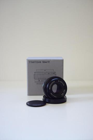 TTArtisan 50 mm F2 pour Sony E (nouveau) pour FX et APS-C disponible aux enchères